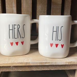 Rae dunn his and her mugs